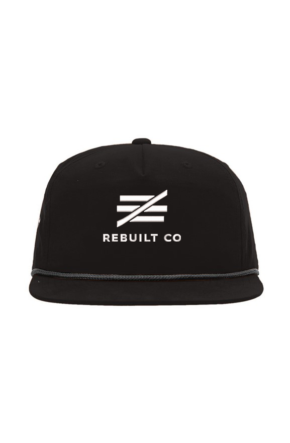 Suffering rope hat - black