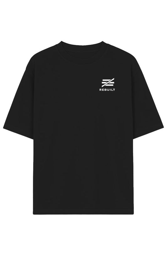 The Standard Drop-Shoulder Tee - Black